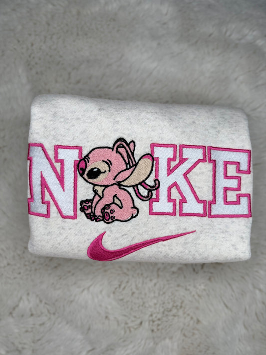 Stitch Embroidered Kids Sweater