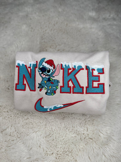 Stitch Embroidered Kids Sweater