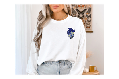 Starry Night Embroidered Sweater